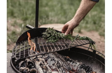 Image of Barebones Cowboy Fire Pit Grill Grate, 23in, CKW-442