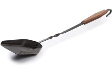 Image of Barebones Cowboy Grill Coal Shovel, Stainless Steel, Natural Walnut, CKW-465