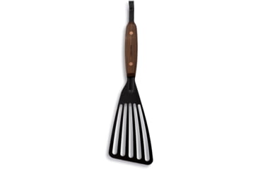 Image of Barebones Cowboy Grill Fish Spatula, Stainless Steel, Natural Walnut, CKW-467