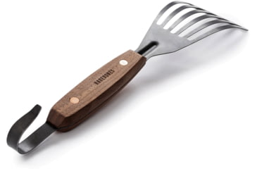 Image of Barebones Cowboy Grill Fish Spatula, Stainless Steel, Natural Walnut, CKW-467