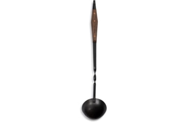 Image of Barebones Cowboy Grill Ladle, Stainless Steel, Natural Walnut, CKW-464