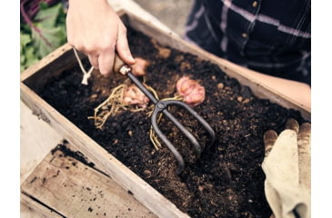 Image of Barebones Cultivator Hand Tool, Wooden Handle, Heat-Treated Stainless Steel Blade, GDN-090