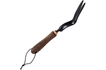 Image of Barebones Dandelion Weeding Fork, Heat-Treated Stainless Steel, Walnut Handle, GDN-093