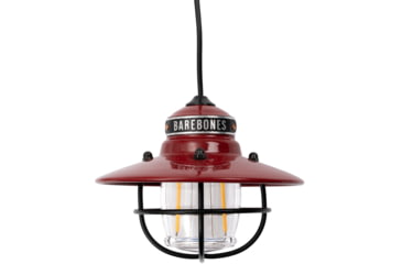 Image of Barebones Edison Pendant Light, Red, LIV-266