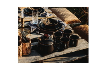 Image of Barebones Enamel Cup Set, 16oz, Charcoal, CKW-343