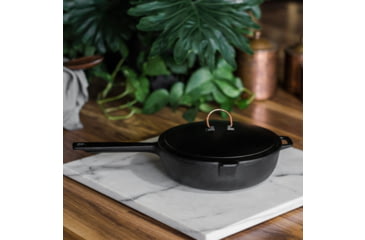 Image of Barebones Enamel Lined Skillet, 10in, Black, CKW-1104