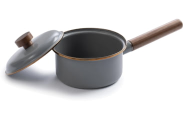 Image of Barebones Enamel Saucepan, Slate Gray, CKW-377