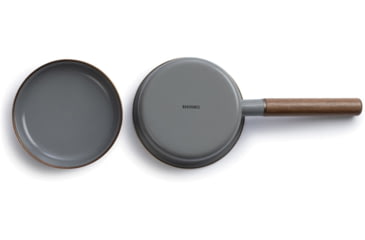 Image of Barebones Enamel Saucepan, Slate Gray, CKW-377