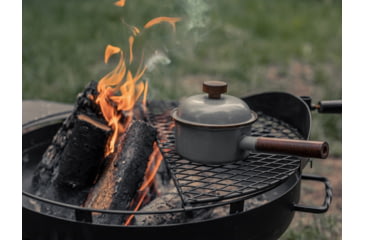 Image of Barebones Enamel Saucepan, Slate Gray, CKW-377