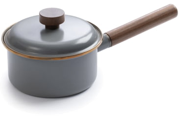 Image of Barebones Enamel Saucepan, Slate Gray, CKW-377