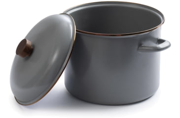 Image of Barebones Enamel Stock Pot, Slate Gray, CKW-376