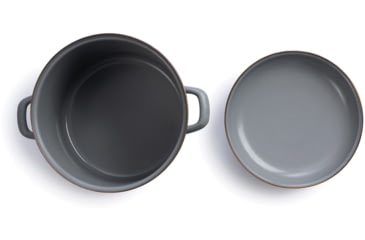 Image of Barebones Enamel Stock Pot, Slate Gray, CKW-376