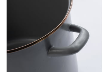 Image of Barebones Enamel Stock Pot, Slate Gray, CKW-376
