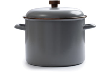Image of Barebones Enamel Stock Pot, Slate Gray, CKW-376