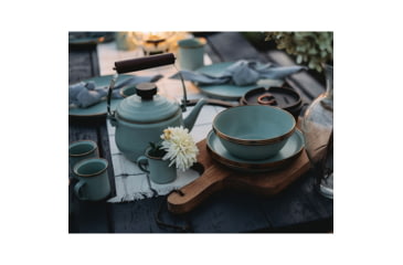 Image of Barebones Enamel Teapot, Mint, CKW-433