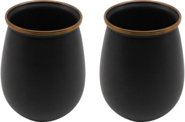 Image of Barebones Enamel Tumbler Set Charcoal