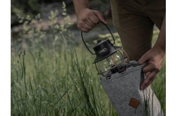 Image of Barebones Felt Lantern Storage Bag, Cotton Canvas, LIV-279