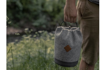 Image of Barebones Felt Lantern Storage Bag, Cotton Canvas, LIV-279