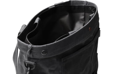 Image of Barebones Gathering Bag, Paraffin Waxed Canvas, 18in x 16.5in x 5in, Slate Gray GDN-068