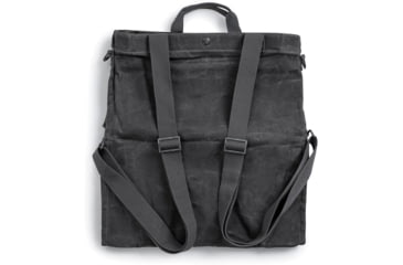 Image of Barebones Gathering Bag, Paraffin Waxed Canvas, 18in x 16.5in x 5in, Slate Gray GDN-068