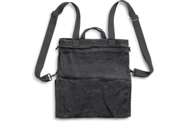 Image of Barebones Gathering Bag, Paraffin Waxed Canvas, 18in x 16.5in x 5in, Slate Gray GDN-068