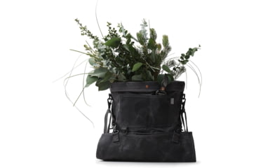 Image of Barebones Gathering Bag, Paraffin Waxed Canvas, 18in x 16.5in x 5in, Slate Gray GDN-068