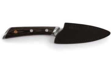 Image of Barebones No. 4 Paring Knife, 8.25in Overall, 3.75in, 5Cr15MoV, Satin Blade, Brown Pakkawood Handle, CKW-491