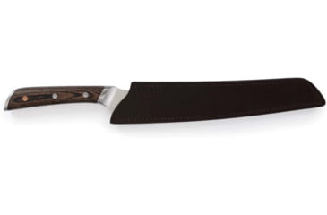 Image of Barebones No. 9 Bread Knife, 14in Overall, 9in, 5Cr15MoV, Satin Serrated Blade, Brown Pakkawood Handle, CKW-492
