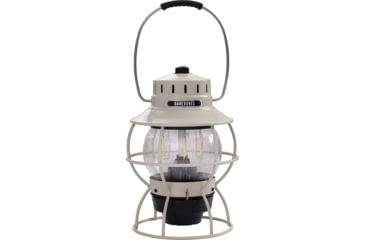 Image of Barebones Railroad Lantern Vintage White
