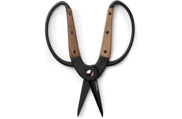 Image of Barebones Small Scissors, Wooden Handle, 2in Heat-Treated Stainless Steel Blade, GDN-059