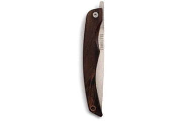 Image of Barebones Solo Folding Knife, 4.5in Closed, 3.5in, 50CrMoV15, Satin Blade, Composite Hardwood Handle w/ Walnut, HMS-2110