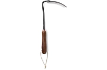 Image of Barebones Square Hand Hoe, Wooden Handle, Heat-Treated Stainless Steel Blade, GDN-054