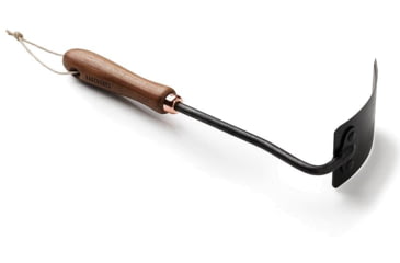Image of Barebones Square Hand Hoe, Wooden Handle, Heat-Treated Stainless Steel Blade, GDN-054