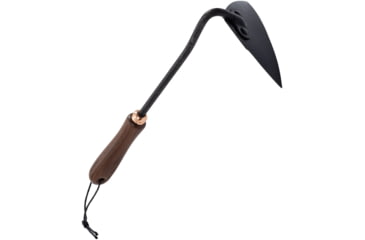 Image of Barebones Triangle Hoe, Heat-Treated 2Cr13 Stainless Steel Blade, Walnut Handle, GDN-091
