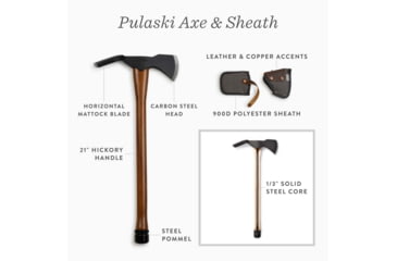 Image of Barebones Woodsman Pulaski Axe