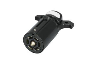 Image of Bargman 7 Way Thermo Plastic Connector Trailer End, 50-77-003