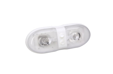 Image of Bargman Interior Light #76 Double With Lens And Dual Switch, 34-76-243