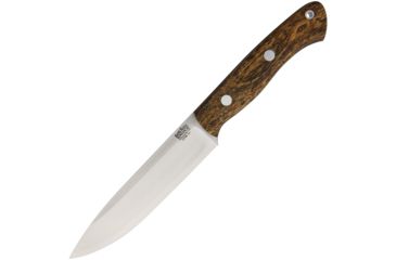 Image of Bark River Aurora II Bocote Fixed Blade Knife, 5.5in, Stainless Steel, Standard Edge, Satin, Bocote Wood Handle BA06225WB