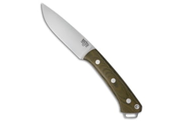Image of Bark River Bark River Fox River Fixed Blade Knife Green Canvas Micarta 4" A-2, Green, A2, adult, BHQ-38757