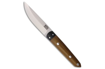 Image of Bark River Bark River Kwaiken Fixed Blade Natural Canvas Micarta 4.25" Satin, Natural, CPM S35VN, adult, BHQ-203478