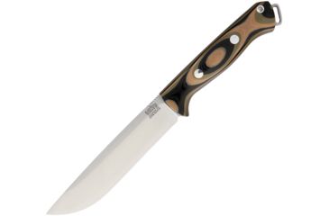 Image of Bark River Bravo 1.5 Field Mil Spec Camo Fixed Blade Knife, 5.875in, S35VN Steel, Standard Edge, Satin, Camo, G10 Handle BA07134GMSC