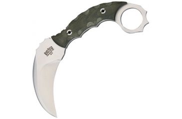 Image of Bark River Ghost II Green Canvas Micarta Knife BA12113MGC