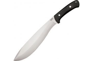 Image of Bark River Grasso Bolo III, Steel Blade, Black Canvas Micarta Handle BA325MBC