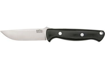 Image of Bark River Gunny Black Canvas Fixed Blade Knife BA011MBC