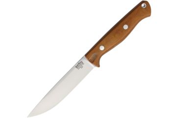 Image of Bark River Gunny Vortex Rampless Natural Fixed Blade Knife, 4.875in, A2 Tool Steel, Standard Edge, Satin, Natural, Canvas Micarta Handle BA07010NGNC