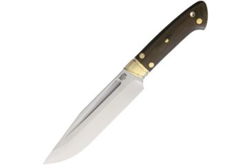 Image of Bark River Vidarr Green Canvas Fixed Blade Knife, A2 Tool Steel, Standard Edge, Satin, Green, Canvas Micarta Handle BA10114MGC