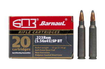 Image of BarnauL 223 REM 55gr SPBT 20RDS, BRN223REMSPBT55