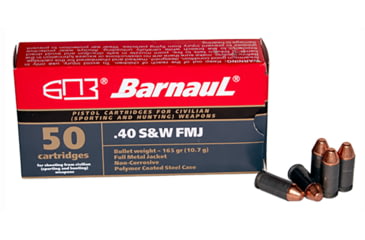 Image of BARNAUL 40SW-ZN-FMJ165 40SW 165 FMJ 50/10 BRN40SWZNFMJ165