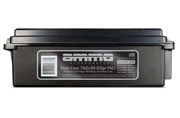 Image of BarnauL 7.62x39mm 123 Grain Full Metal Jacket Steel Cased Centerfire Rifle Ammo, 200 Rounds, 762X39123FMJ-B200