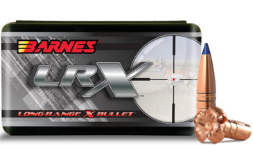Image of Barnes .224 Valkyrie 77 Grain LRX Boat Tail Rifle Ammo, 20 Rounds, 32161